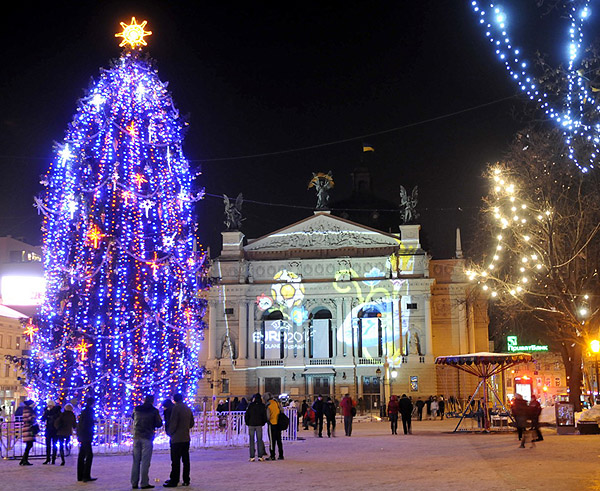 Новый Год и Рождество в Украине
